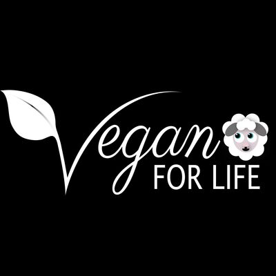 Vegan for life white - white lamb Thumbnail