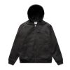 Canvas Bomber Hood Jacket Thumbnail